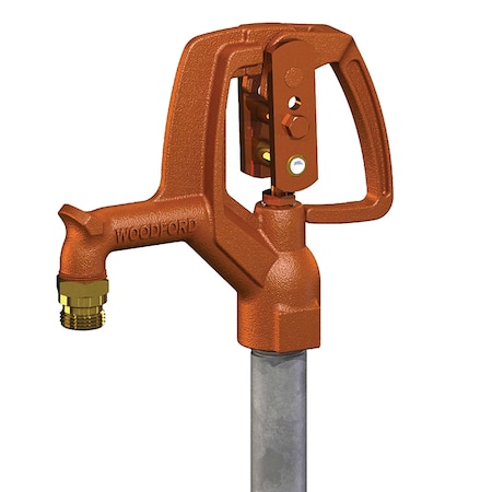 Woodford Mfg 3/4 in. Female NPT x Female 1 in. Galvanized Pipe x 2 ft. Bury W34 Freezeless Yard Hydrant W34-2